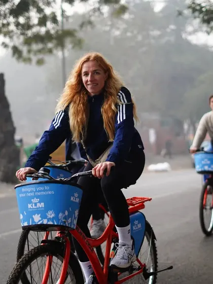The confidence and joy of a rider exploring the city. We provide safe and well-maintained bikes so you can focus on the experience.