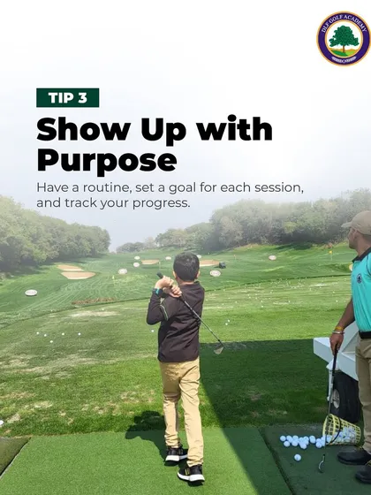 Tip 3: Show Up with Purpose. We guide our students to have a routine, set a goal for each session, and track their progress for intentional improvement.