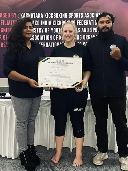 I'm proud to hold a WAKO Karnataka state kickboxing coaching license. This ensures my programs meet the highest official standards for safety and quality.