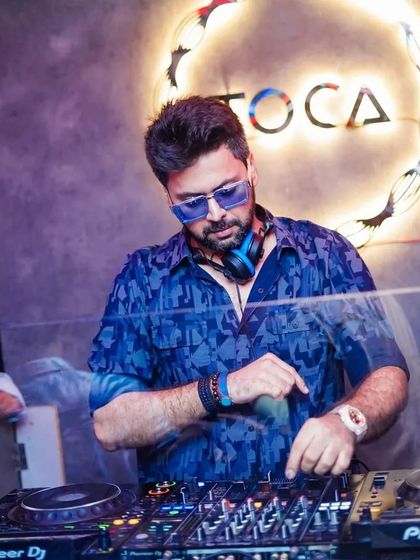 Spinning and winning. This is me at Toca, completely focused on the music and the mix, making sure every transition is seamless and every beat hits hard.
