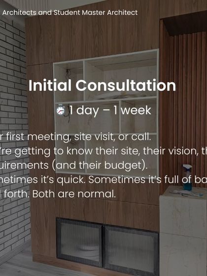 How long does an architectural project really take? This series breaks down the typical timeline, from the initial consultation and concept development to budgeting and design development, to help set clear and realistic expectations for our clients.