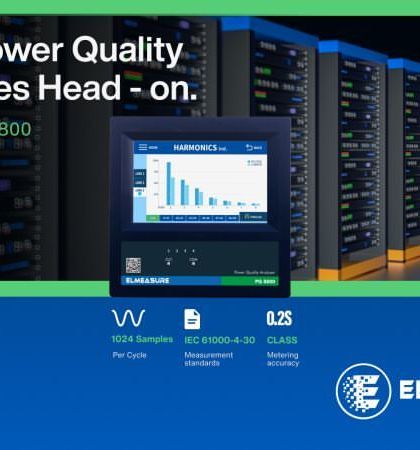 The PQ 8800 is shown here as a critical component for maintaining power health in facilities with extensive server infrastructure. Its ability to diagnose issues protects valuable assets and optimizes energy consumption.