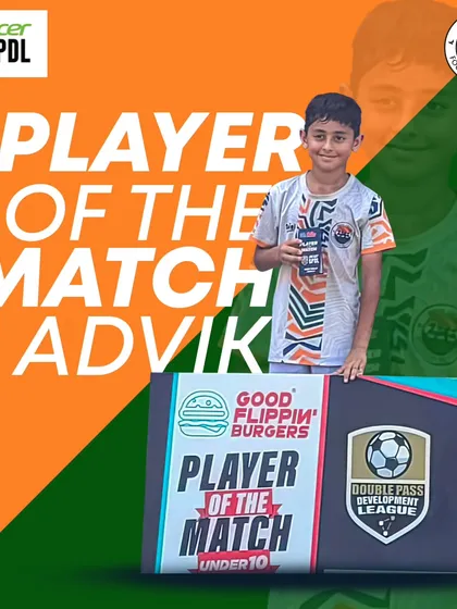 Captain and Player of the Match! Advik Bhatia led our U10 team from the front in their spectacular 6-0 win.