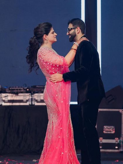 A quiet, romantic moment in the middle of a powerful performance. I build these emotional highs and lows into my choreography.