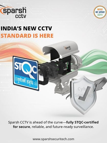 India's new CCTV standard is here, and we are ahead of the curve. Our product line is fully STQC-certified, making it secure, reliable, and future-ready for all surveillance needs.