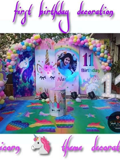 A pop-it and unicorn themed birthday party, combining two popular trends for a colorful and fun celebration.