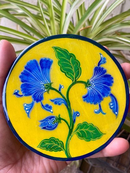 Greengold - Indian Artisan Home Decor Painted Gardens: Botanical & Nature-Inspired Art photo 19