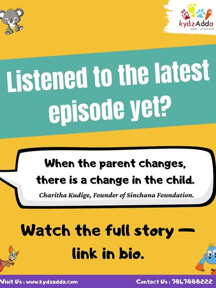 "When the parent changes, there is a change in the child." This powerful quote from our guest Charitha Kudige highlights the impact of mindful parenting.