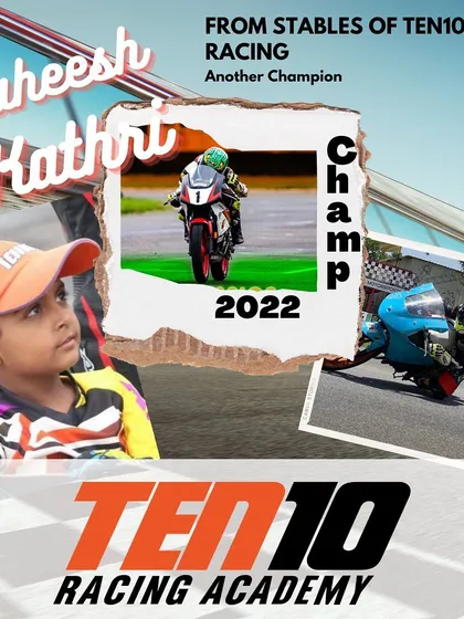 It's never too early to start. We are proud to have coached young talents like Raheesh Khatri, who became the 2022 Idemitsu Honda India Talent Cup Champion through our structured youth development program.