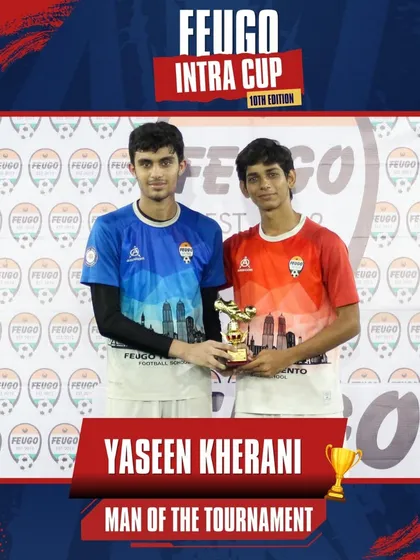 Yaseen Kherani, named Man of the Tournament for his leadership and skill in the U-17/19 category.