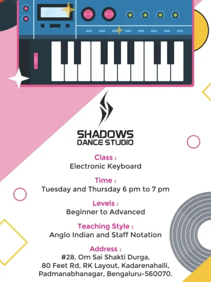 Here are all the details for our electronic keyboard classes. We welcome everyone, from complete beginners to more advanced players, with sessions structured to help you progress at your own pace.
