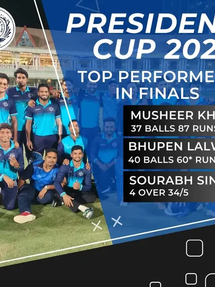 A graphic celebrating our top performers in the President Cup 2024 finals, highlighting the key contributions that led to our victory.