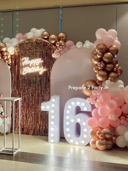 Prepare 2 Party - Birthday Party Decoration Stylish Milestone Birthdays photo 41
