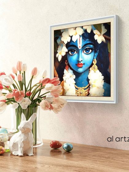 Al Artz - Spiritual & Devotional Fine Art Paintings Krishna Portraits: Traditional & Serene photo 3