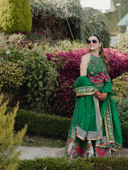 Vibrant Haldi & Mehendi Celebrations photo 15