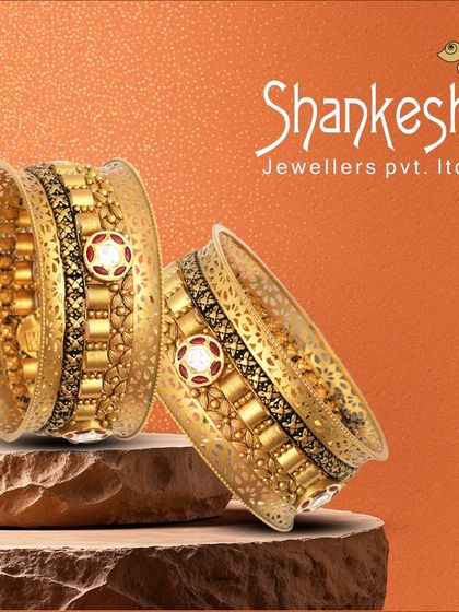 Adorn yourself in the artistry of the past. These broad kadas feature intricate filigree and enamel work, reimagined for the modern connoisseur.