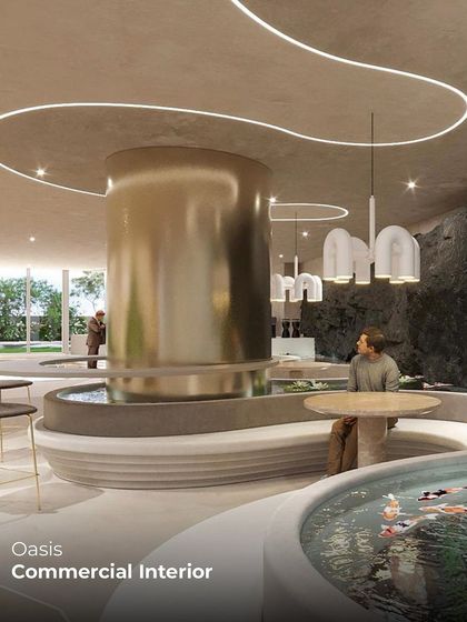 We were honored to be invited as a jury member for the Archdais "Actor's Home Residence" competition, where our "Oasis" commercial interior concept was featured.