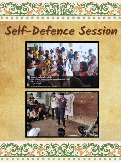 I was honored to lead a self-defense session for the NSS volunteers at Wilson College. We focused on practical techniques and real-world scenarios to empower these young men and women with the confidence to protect themselves.