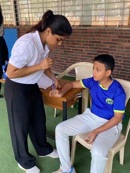 A player's flexibility and range of motion are assessed by a professional. This data helps us create personalized training and injury prevention plans.