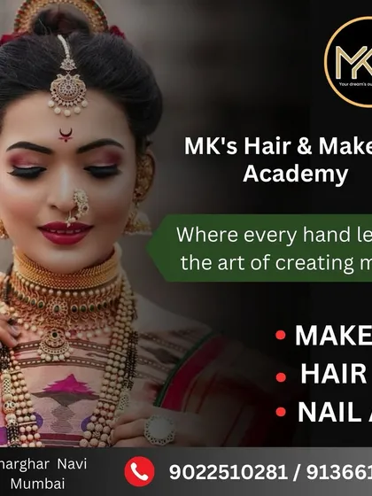 This is where every hand learns the art of creating magic. Join us to learn makeup, hair, and nail art.
