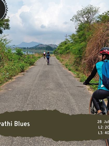 'Arkavathi Blues' is a classic weekend ride, with routes ranging from 20km to 60km to suit different fitness levels.
