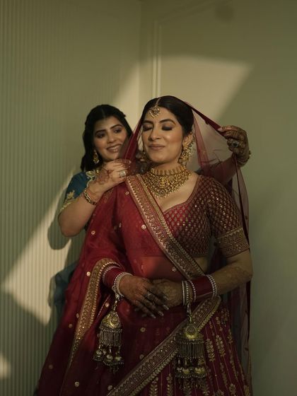 Timeless Red & Gold Brides photo 10