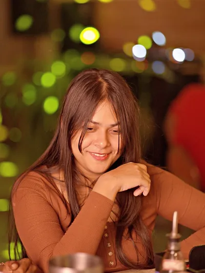 A happy face in the crowd at Lumara. Seeing people smile and enjoy themselves is the best part of my job.