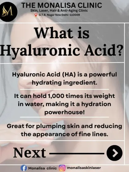What is Hyaluronic Acid? This powerful hydrating ingredient can hold 1,000 times its weight in water, making it a powerhouse for plumping skin and reducing the appearance of fine lines.