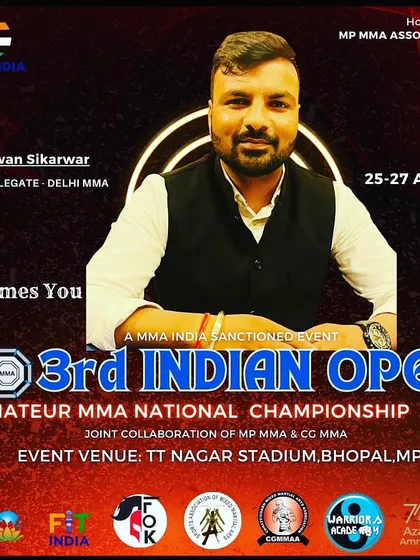 As the State Delegate for Delhi MMA, I welcome everyone to the 3rd Indian Open Amateur MMA National Championship.