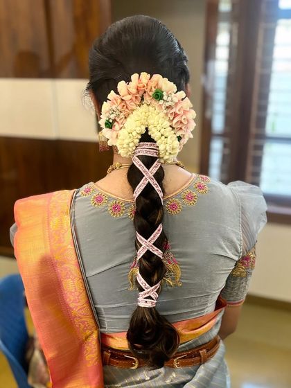 Laxmi Ramkrishna - Special Occasion Hairstyling Traditional South Indian Braids photo 19