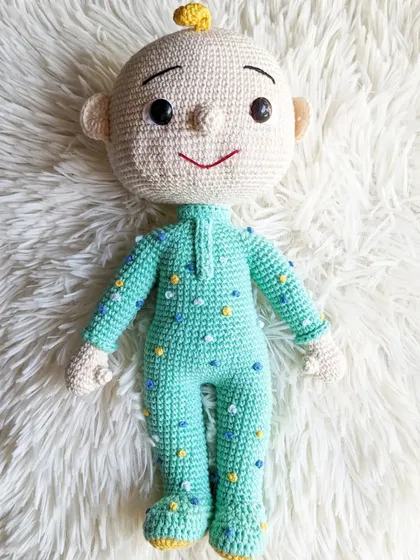 The full-length second version of the JJ doll.