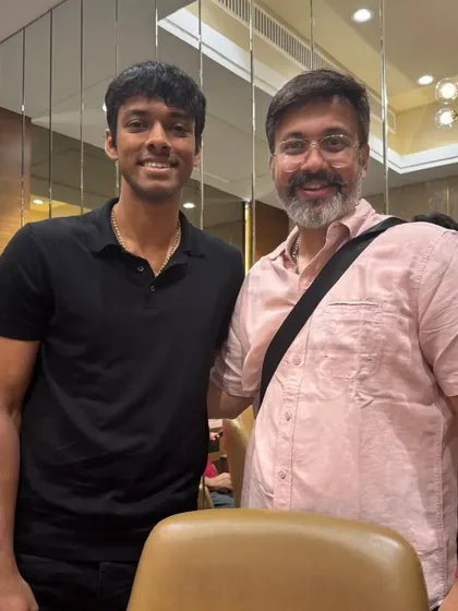 It was a pleasure to meet and interact with Olympian and Asian Games winner Chirag Shetty. Learning from the best is a key part of our philosophy.