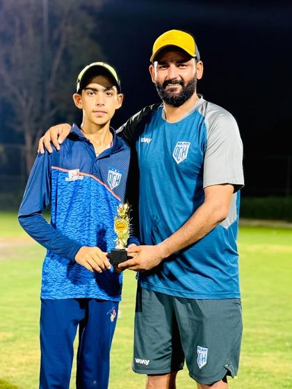 Celebrating individual achievements after a team victory.