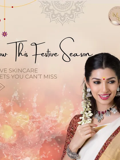 The festive season can be tough on your skin. This series offers my secrets to keeping your skin glowing through late nights and heavy makeup.