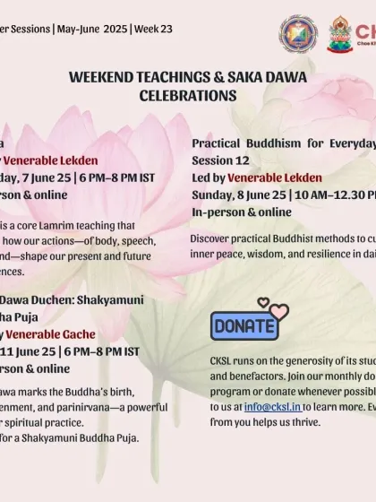 Choe Khor Sum Ling - Buddhist Pujas & Ceremonies Special Celebrations & Auspicious Days photo 3