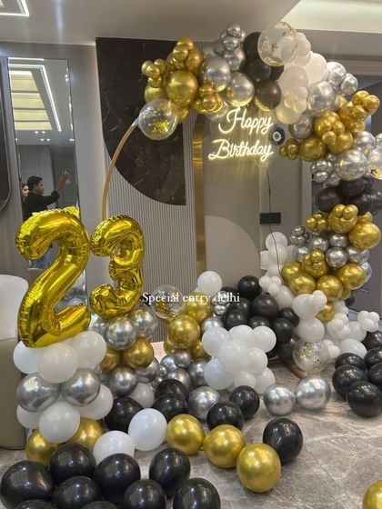 Special Entry - Private Party & Milestone Decoration Elegant Birthday & Anniversary Setups photo 40
