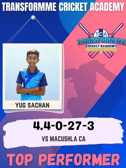 Transform Cricket Academy - Advanced Competitive Cricket Training The Record Breakers: Individual Player Achievements photo 82