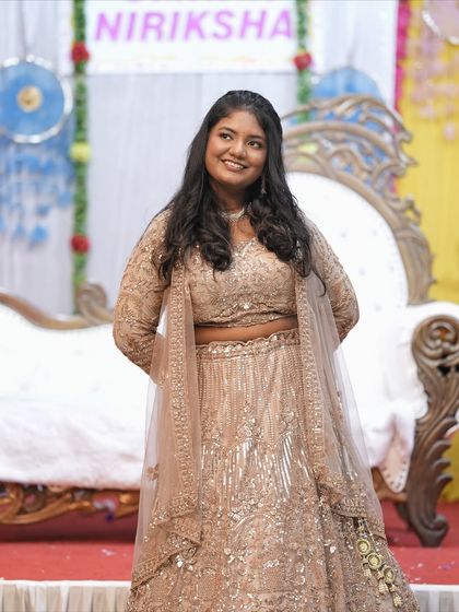 The bride looks confident and happy in this rental outfit. My goal is to provide beautiful, affordable options for life's biggest celebrations.