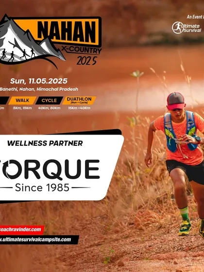 We take you from the city streets to the rugged trails. Here's a glimpse of the Nahan X-Country race, an event where runners test their endurance against the stunning backdrop of Himachal Pradesh.