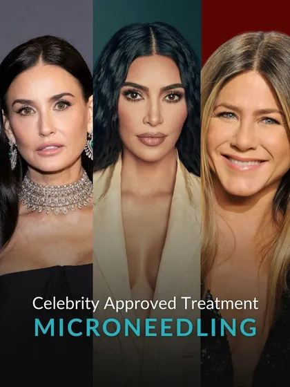 From Demi Moore to Jennifer Aniston, many A-listers swear by microneedling. We offer this celebrity-approved treatment to help you achieve that same ageless glow.