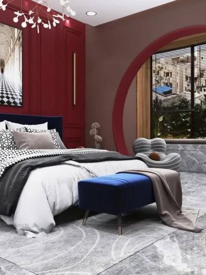 N.K. Architects - Interior Design Serene & Luxurious Bedrooms photo 63