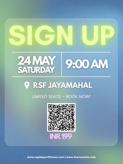 The sign-up details for our StrongHER workshop. We make these powerful, educational events accessible to all women who want to take control of their health and fitness.