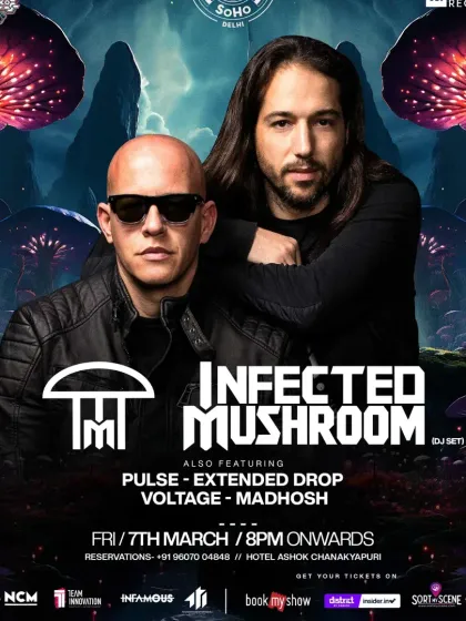 It was an absolute honor to perform as my psytrance alias, Pulse, for the legendary Infected Mushroom's show in New Delhi. Sharing the stage with icons of the electronic music scene is a milestone I'm incredibly proud of.