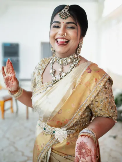 Blouse House by Mahitha Prasad - Custom Blouse Design & Embroidery For the Family: Elegant Heirlooms photo 20