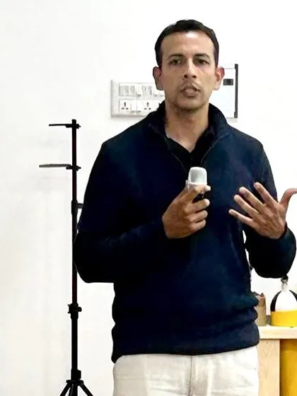 A close-up of our guest speaker sharing tips for personal growth and mental fortitude. These talks provide valuable insights that go beyond technical shooting skills.