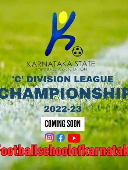 Official poster for the 'C' Division League Championship. We take these competitions seriously as they are a key part of our player development pathway.