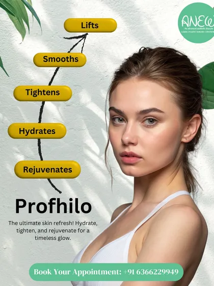 Profhilo is a unique skin bio-remodeling treatment that hydrates, tightens, and rejuvenates from within. It provides a timeless glow by improving skin elasticity without adding unnatural volume.