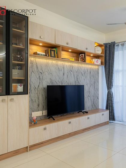 Decorpot - Custom Wardrobes & Storage Solutions Elegant Living & Entryway Storage photo 22