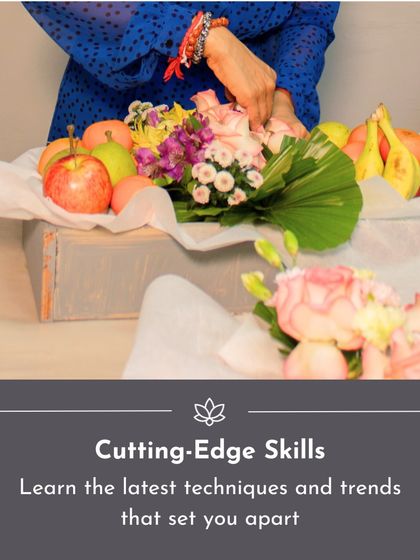 To stand out, you need cutting-edge skills. I teach the latest techniques and trends that set my students apart in the competitive world of floral and event design.