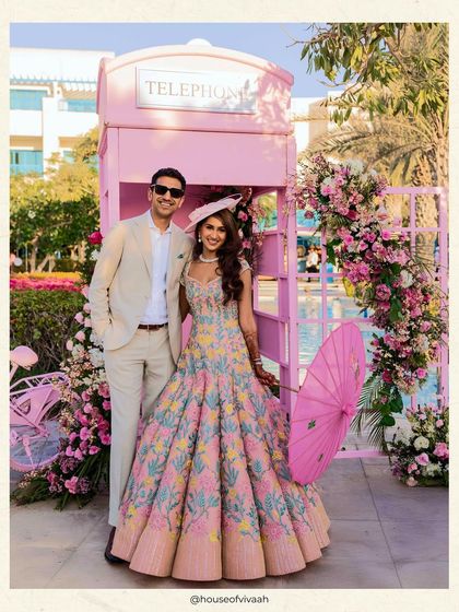 Vibrant Haldi & Mehendi Celebrations photo 68